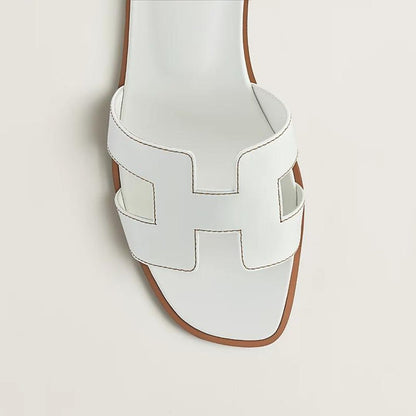 Elegante Slide-Sandalen für Damen mit Cut-Out Design – Flache Sommer Pantoletten
