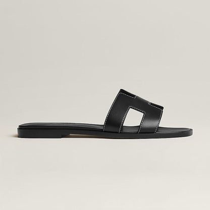 Elegante Slide-Sandalen für Damen mit Cut-Out Design – Flache Sommer Pantoletten