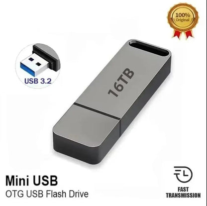 Protivox - USB 3.2 Hochgeschwindigkeits-Stick, Wasserdicht und Stoßfest für Windows/Mac
