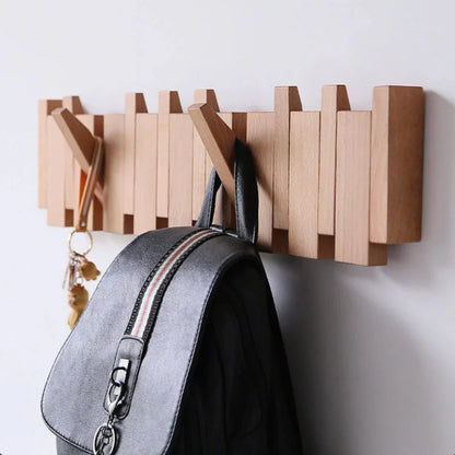 Murélia - Wandgarderobe für Jacken, handgefertigt und platzsparend