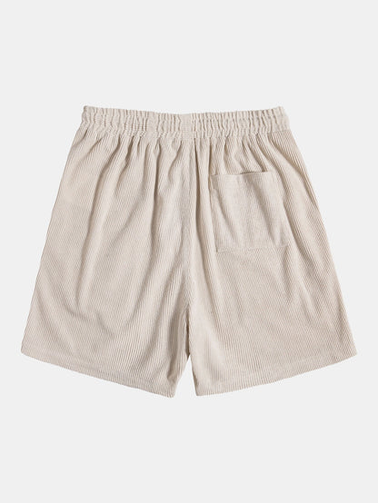 Sommer Set aus Kurzarm Hemd & Shorts – Strukturierter Freizeitlook atmungsaktiv für Herren