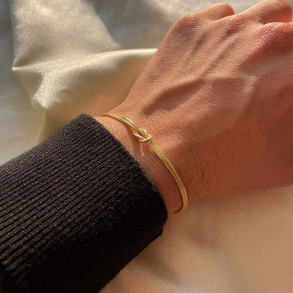 Vahla - Minimalistische Knotenarmband