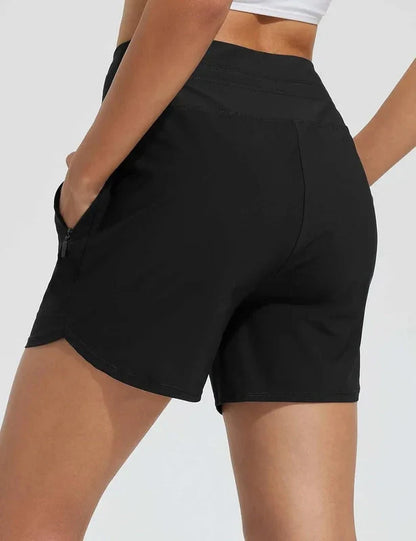 Sportliche Shorts für Damen – Bequeme Freizeit- & Trainingshose mit Taschen