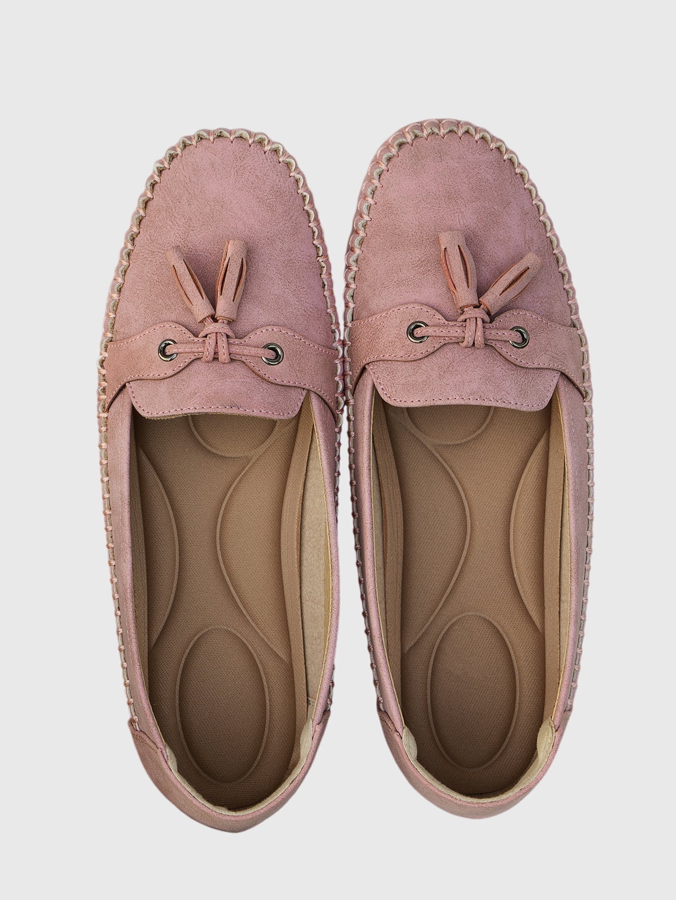 Bequeme Damen Mokassins aus Velours – Leichte Slip-On Schuhe für Alltag & Freizeit