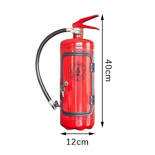 Feuerlöscher Mini Bar mit Geheimfach – Origineller Getränkeschrank für Zuhause & Partys