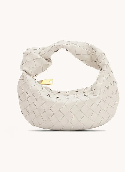 Marélyne - Das Must-Have | Kleiner Geflochtener Handtasche aus Kunstleder