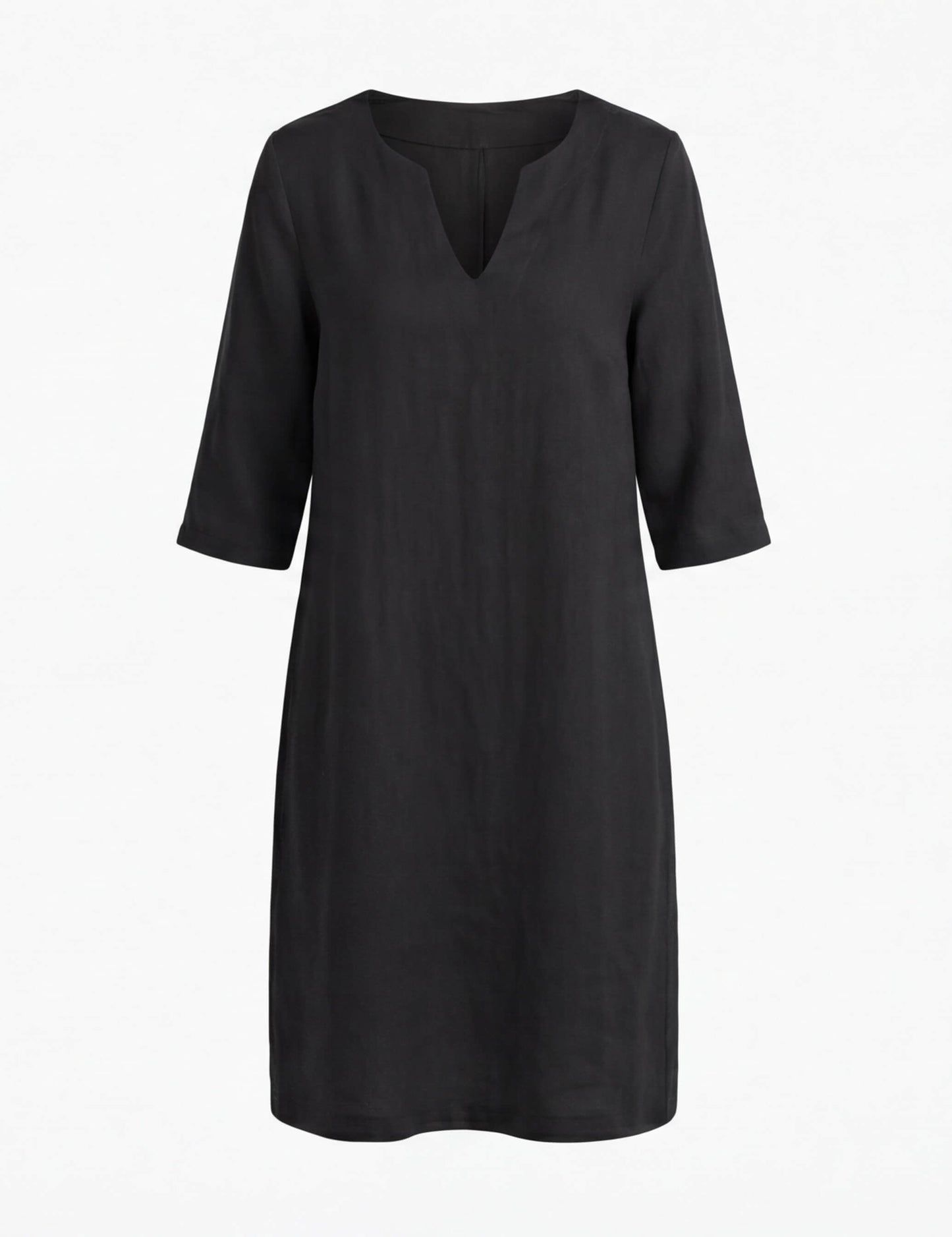 Leichtes Sommerkleid für Damen – Luftiges Kleid mit V-Ausschnitt & bequemer Passform