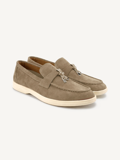 Elegante Slip-On Loafer für Damen aus Wildleder – Bequem, Leicht & Stilvoll