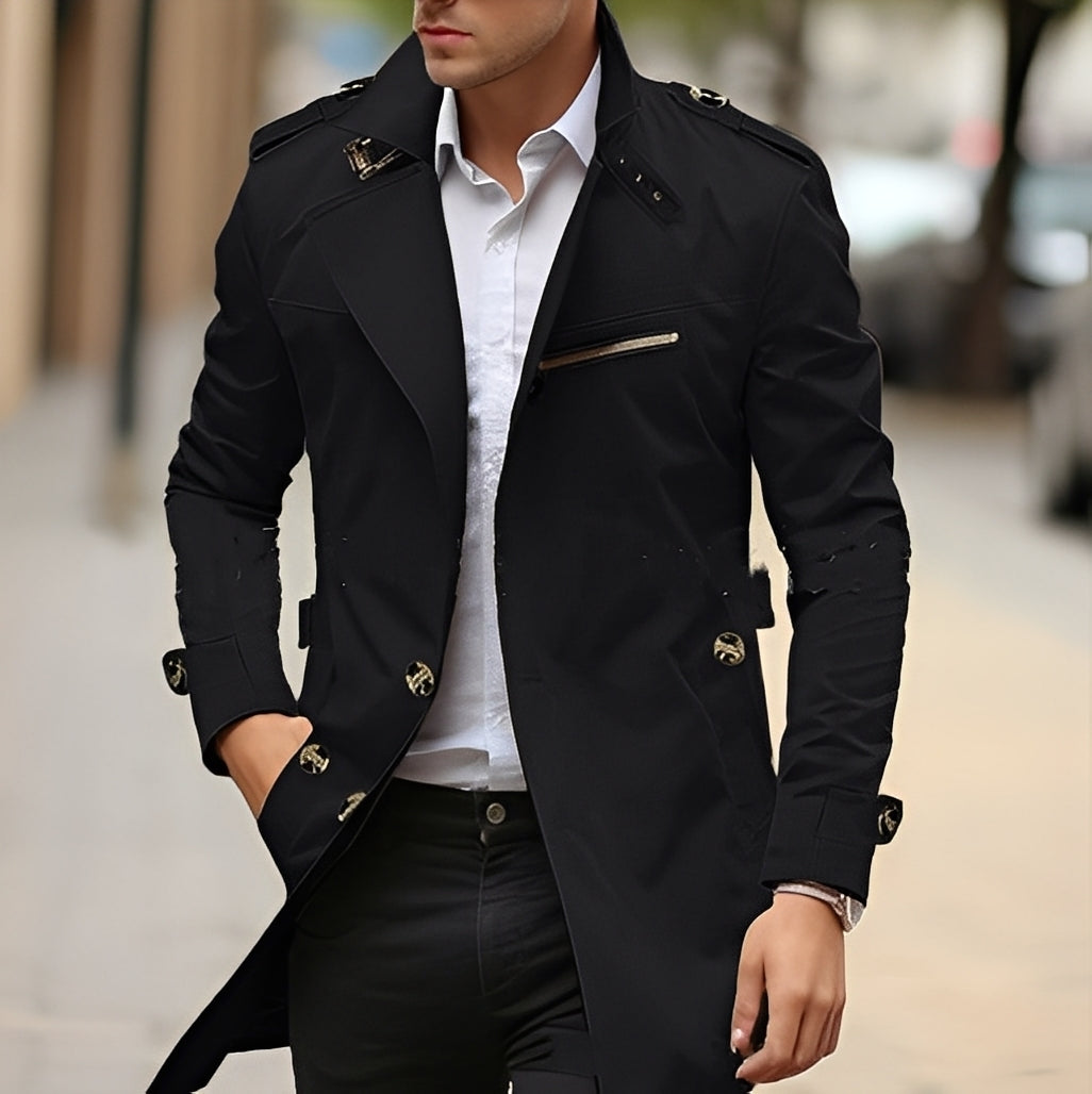 Elric - Eleganter Trenchcoat für Herren