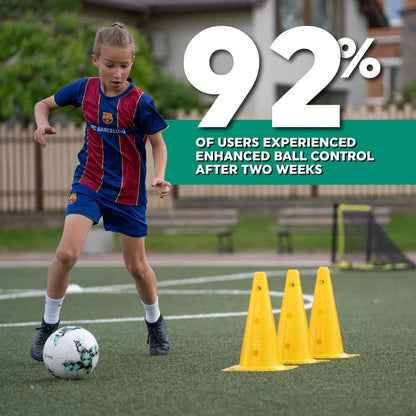 Trainix - Profi-Fußballtrainingsmatte und interaktives Video-Trainingsprogramm