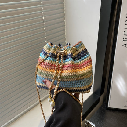 Ambrielle - Elegante Boho-Tasche in Strahlenden Farben