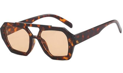 Oversize Statement Sonnenbrille für Damen – Geometrisches Design & UV400 Schutz