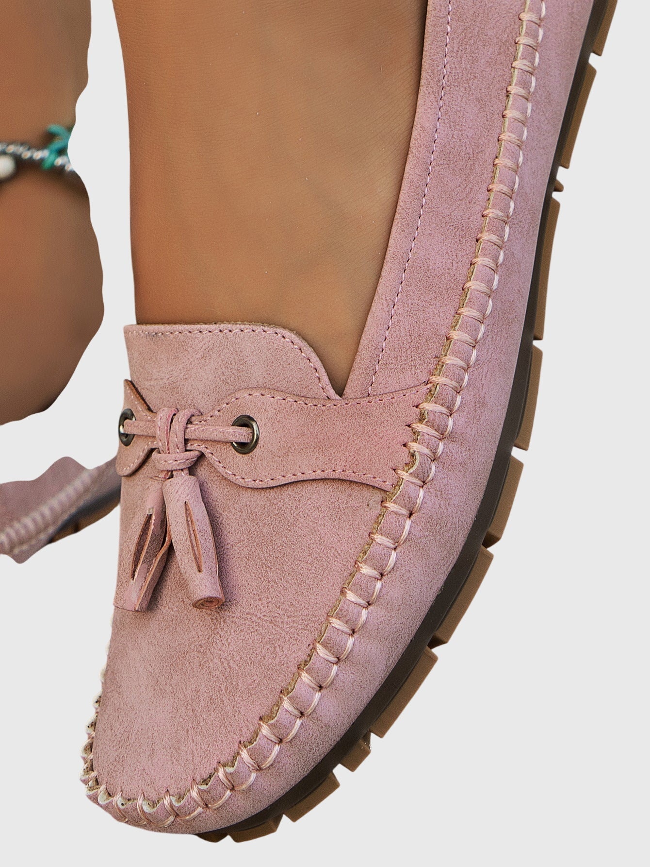 Bequeme Damen Mokassins aus Velours – Leichte Slip-On Schuhe für Alltag & Freizeit