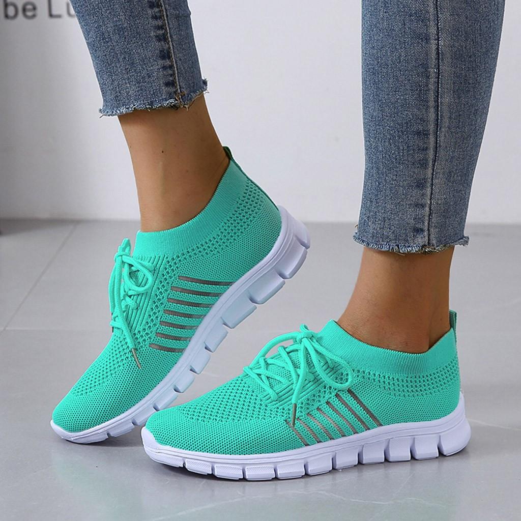 Atmungsaktive Damen Sneaker mit Memory-Sohle – Leichte Mesh Turnschuhe für Alltag & Komfort