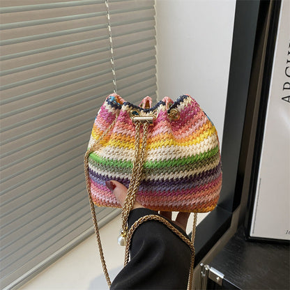 Ambrielle - Elegante Boho-Tasche in Strahlenden Farben