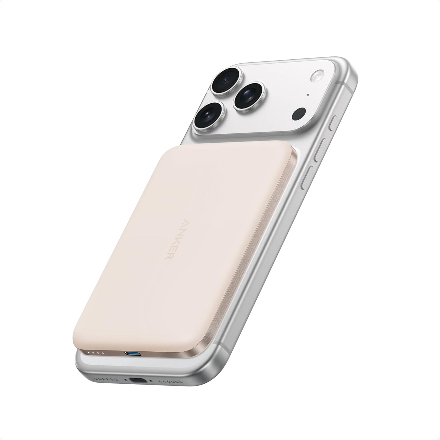 Magnetische Powerbank 5000mAh mit Qi2 & USB-C – Ultra Slim Schnellladegerät für iPhone