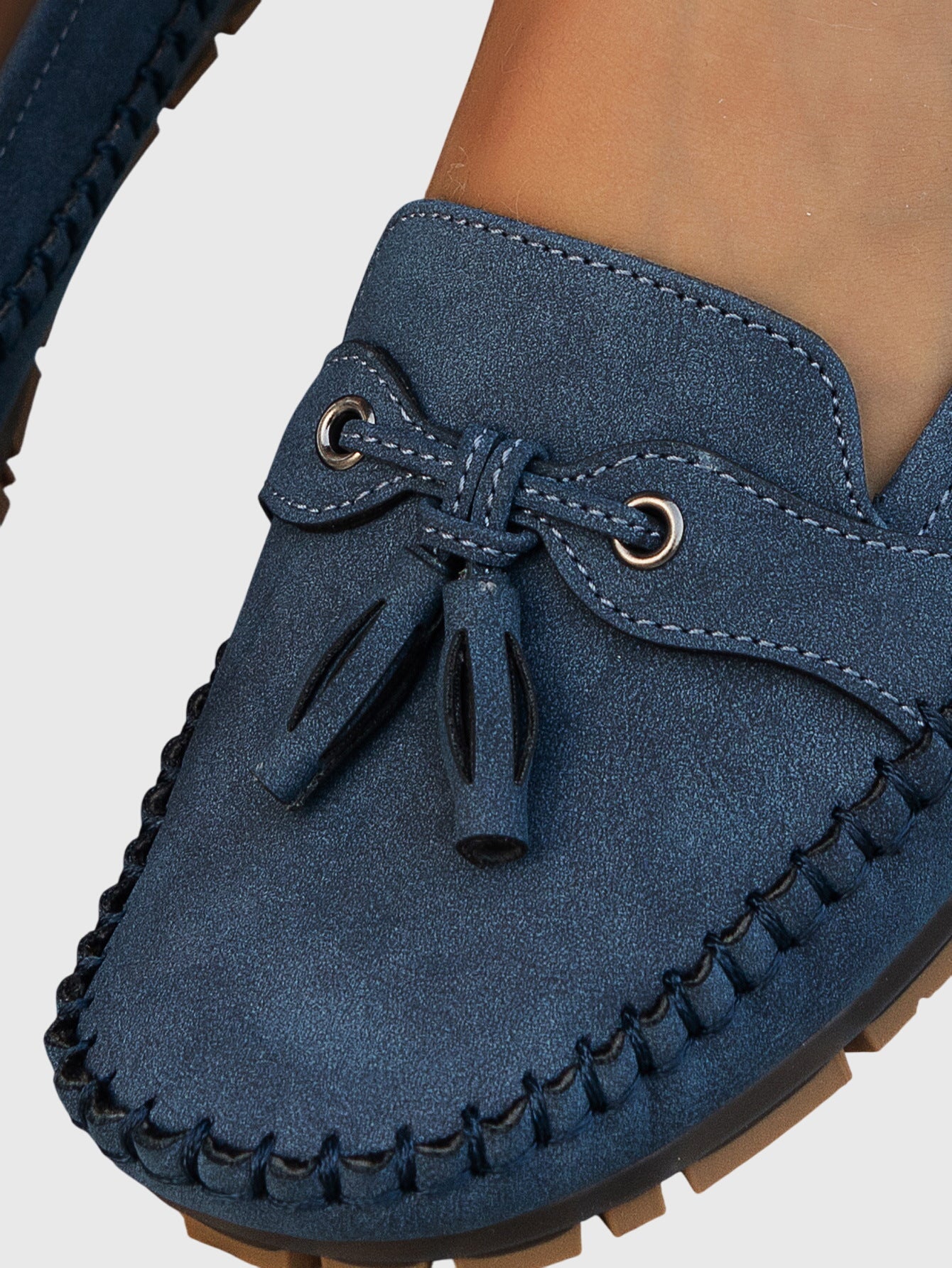 Bequeme Damen Mokassins aus Velours – Leichte Slip-On Schuhe für Alltag & Freizeit