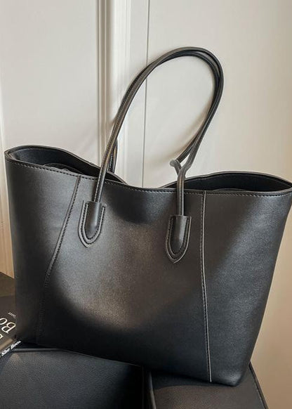 Ambrilys - Großer Klassischer Vegan-Leder Shopper für Frauen