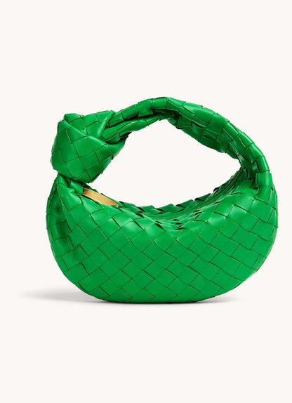 Marélyne - Das Must-Have | Kleiner Geflochtener Handtasche aus Kunstleder