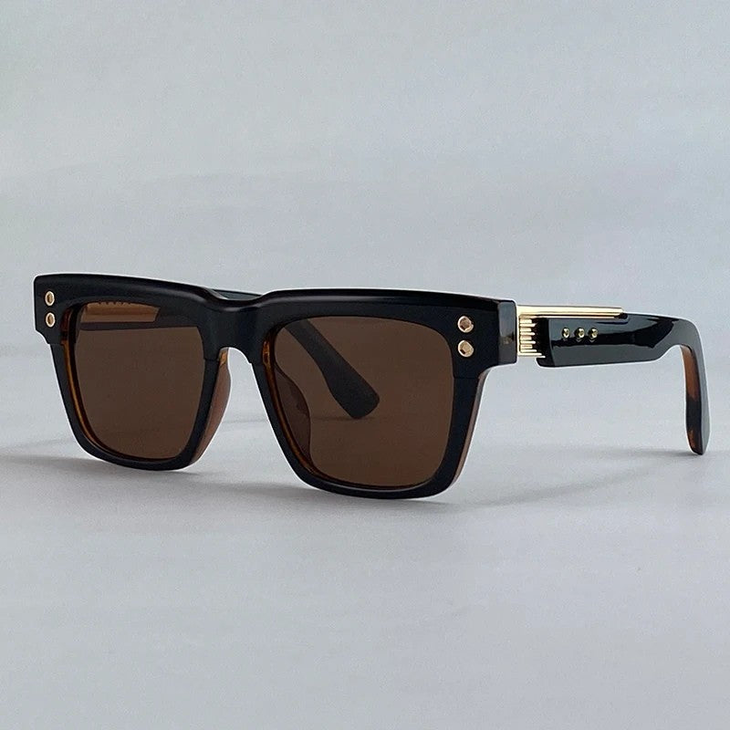Premium Sonnenbrille für Herren im Retro-Design – UV400 Schutz & Stilvolle Statement Shades