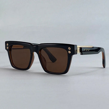 Premium Sonnenbrille für Herren im Retro-Design – UV400 Schutz & Stilvolle Statement Shades