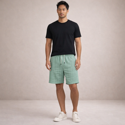 Lässige Sommer Shorts für Herren mit Tunnelzug – Leichte Freizeitshorts atmungsaktiv & bequem