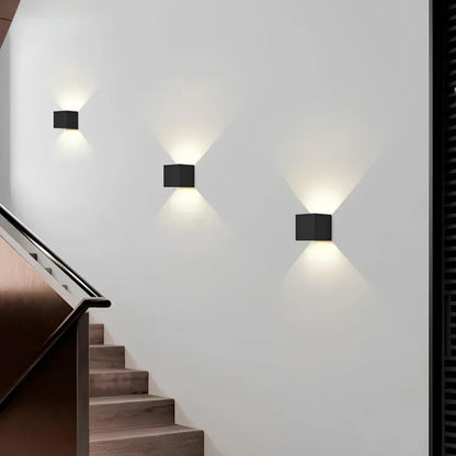 Marzelle - Designer-Wandlampe Cube Kabellos
