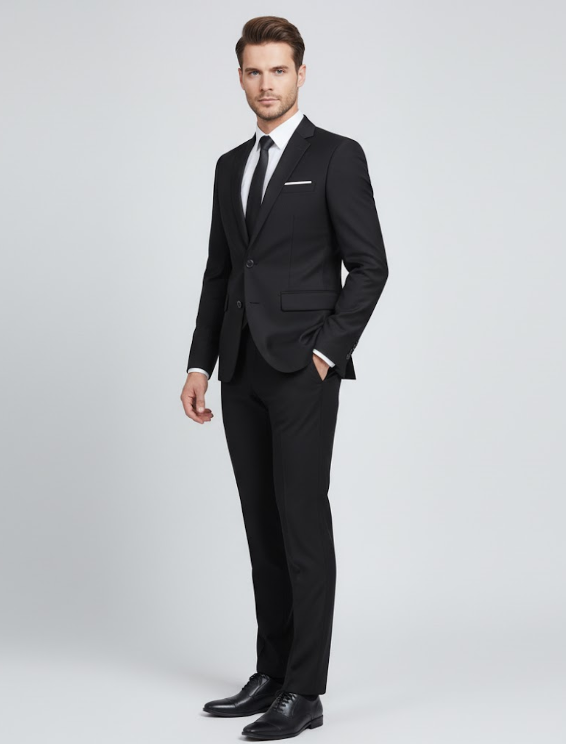 Eleganter Business-Anzug für Herren – Slim Fit Zweiteiler stilvoll & zeitlos