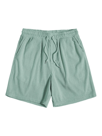 Sommer Set aus Kurzarm Hemd & Shorts – Strukturierter Freizeitlook atmungsaktiv für Herren