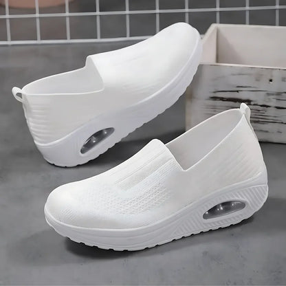 Orthopädische Slip-On Sneaker für Damen – Komfortable Air-Sohle & Schmerzlindernd