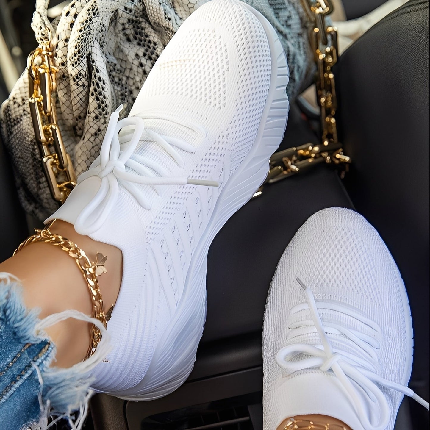 Daphnéa - Orthopädische Sneakers aus Mesh für Frauen