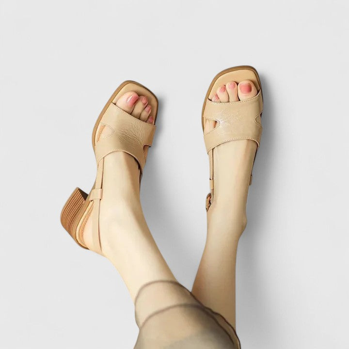 Elegante Damen Sandaletten mit Blockabsatz – Bequeme Sommer-Heels für Alltag & Anlass