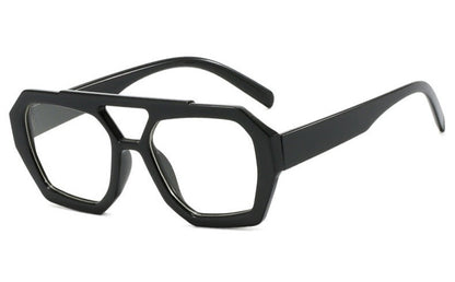 Oversize Statement Sonnenbrille für Damen – Geometrisches Design & UV400 Schutz