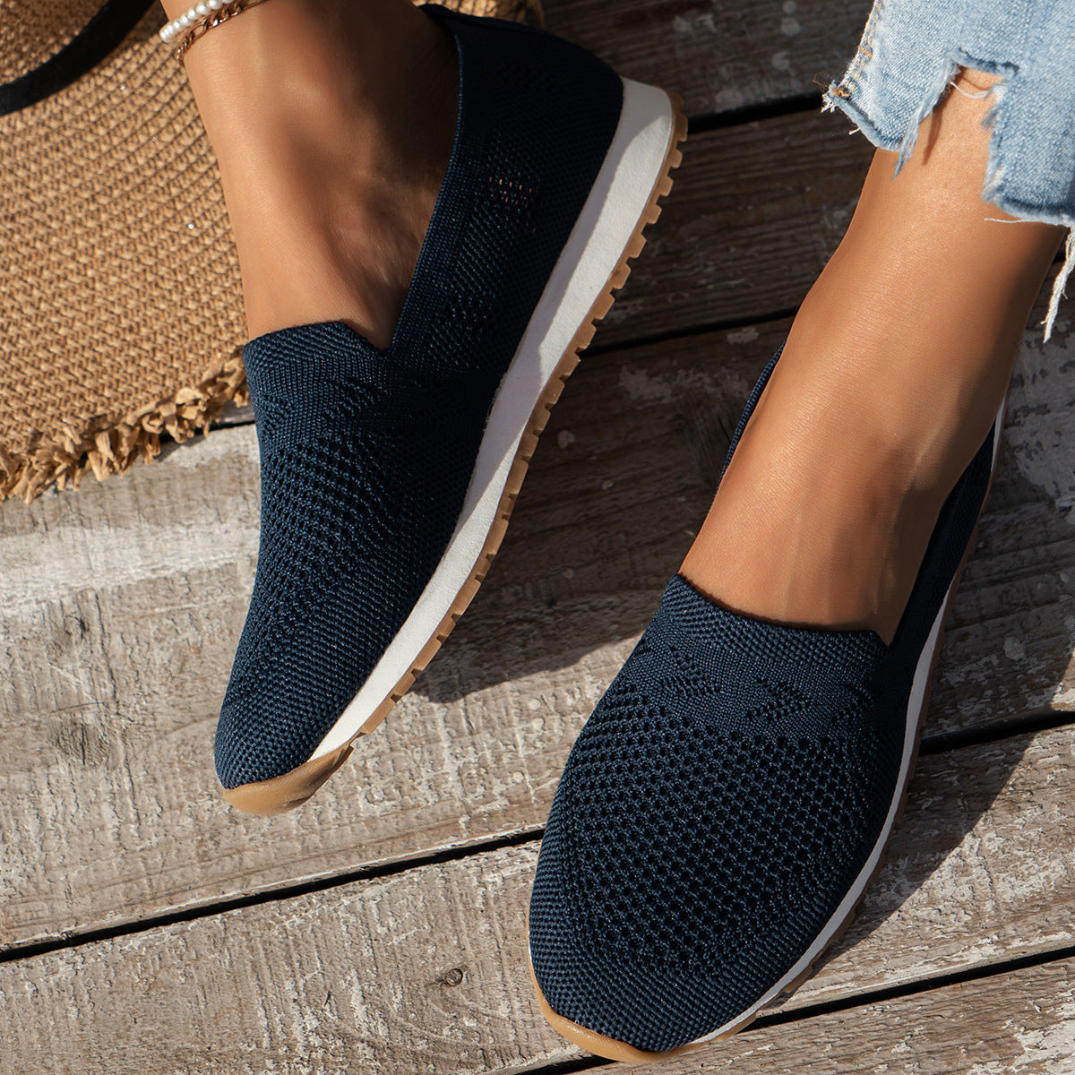 Maëvora - Orthopädische Slip-On-Schuhe und Atmungsaktive für Optimalen Komfort bei Langen Spaziergängen und Stadttrips