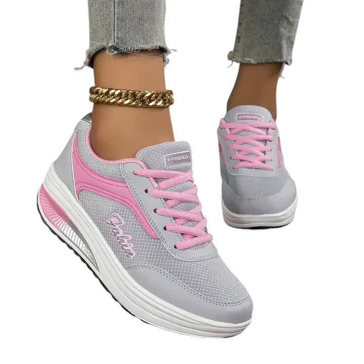 Alzéline - Bequeme Sneakers mit Luftpolster, Atmungsaktivem Stoff und Orthopädischer Unterstützung für Schmerzfreies Laufen und Stadtbummel