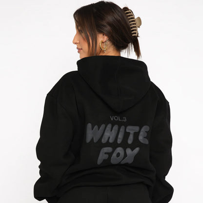 Oréline - Elegantes Zweiteiliges Set: Hoodie und Hochtaillierte Jogginghose in Sanften Farben
