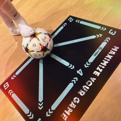 Trainix - Profi-Fußballtrainingsmatte und interaktives Video-Trainingsprogramm