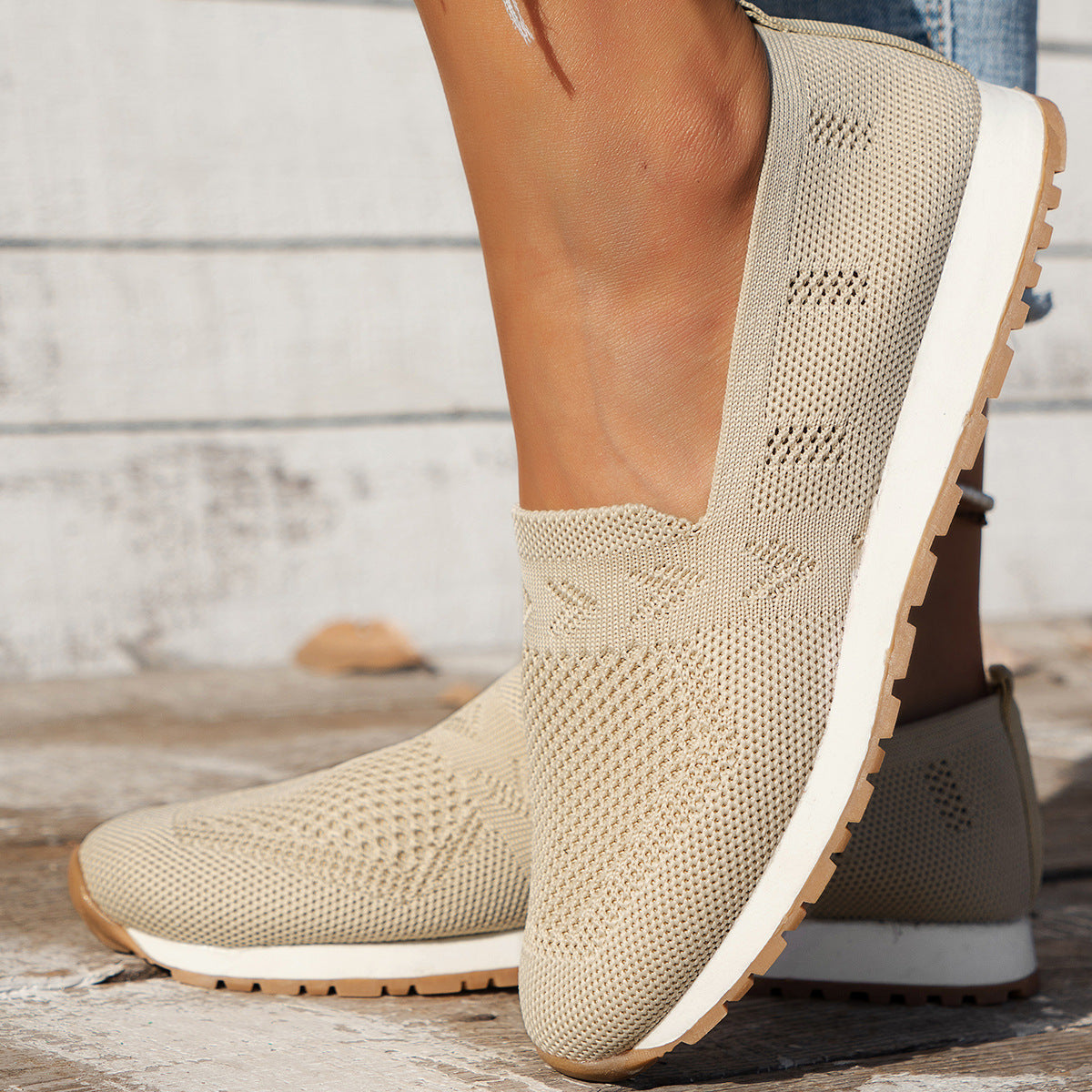 Maëvora - Orthopädische Slip-On-Schuhe und Atmungsaktive für Optimalen Komfort bei Langen Spaziergängen und Stadttrips