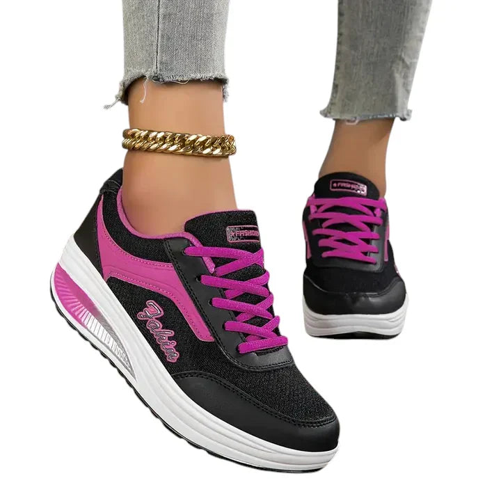 Alzéline - Bequeme Sneakers mit Luftpolster, Atmungsaktivem Stoff und Orthopädischer Unterstützung für Schmerzfreies Laufen und Stadtbummel