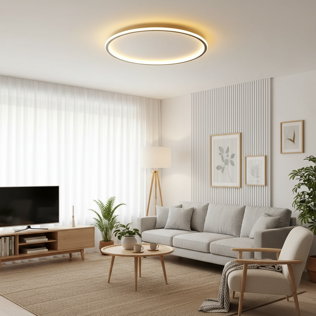 LEDépuré - Minimalistische LED-Deckenleuchte