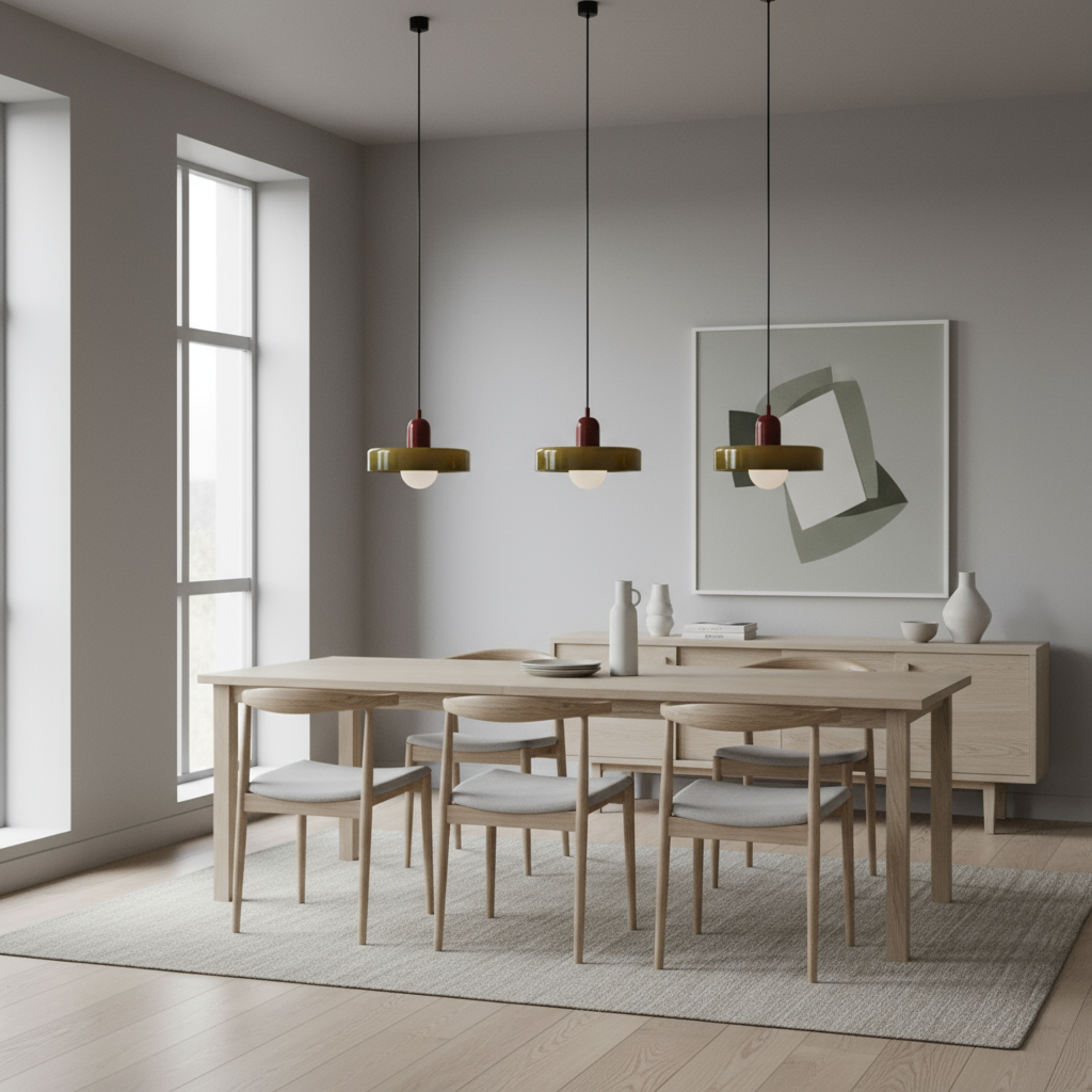 AtmosColor - Pendelleuchte aus farbigem Glas