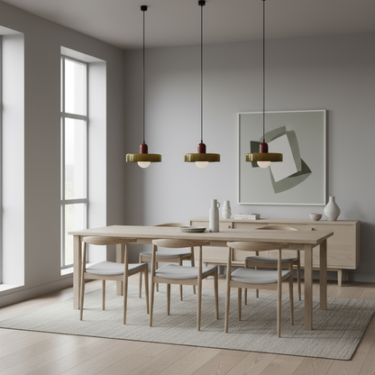 AtmosColor - Pendelleuchte aus farbigem Glas