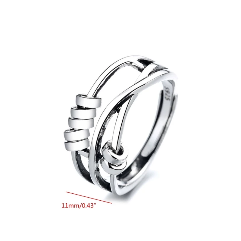 Zenelle - Verstellbarer Anti-Angst-Ring | Stresslinderung und Balance