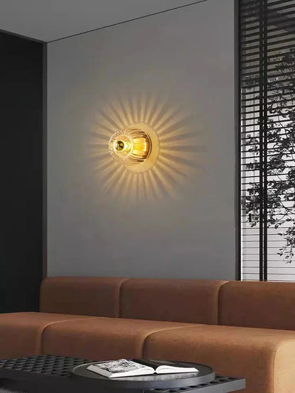 GlowNord - Nordische Bauhaus Wandleuchte
