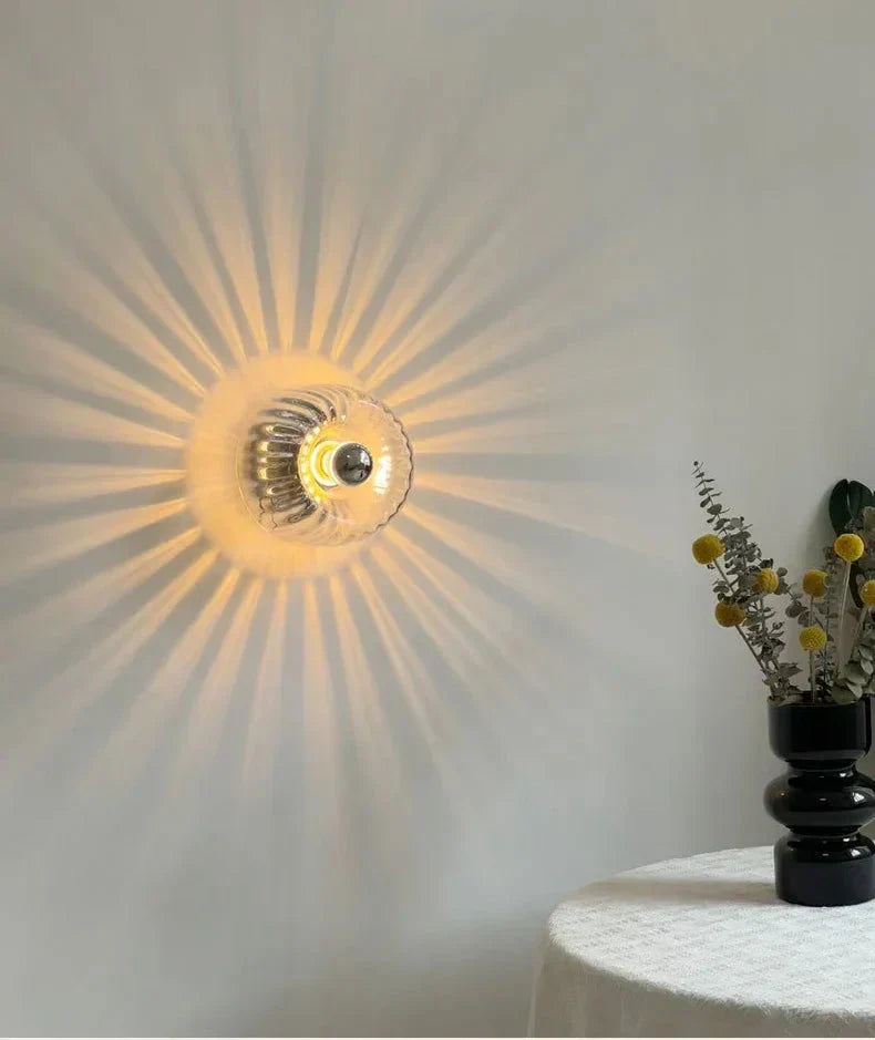 GlowNord - Nordische Bauhaus Wandleuchte