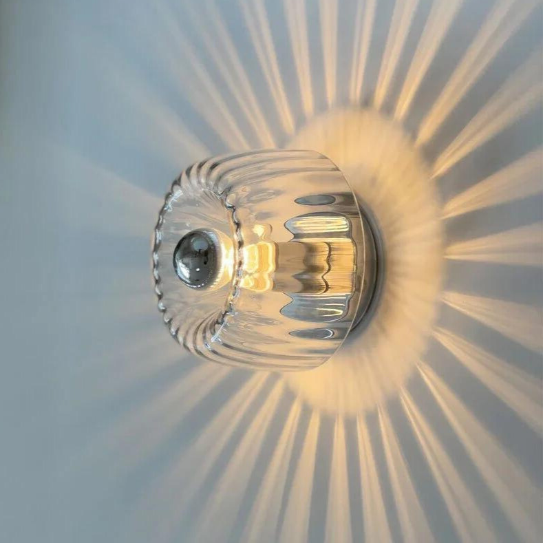 GlowNord - Nordische Bauhaus Wandleuchte