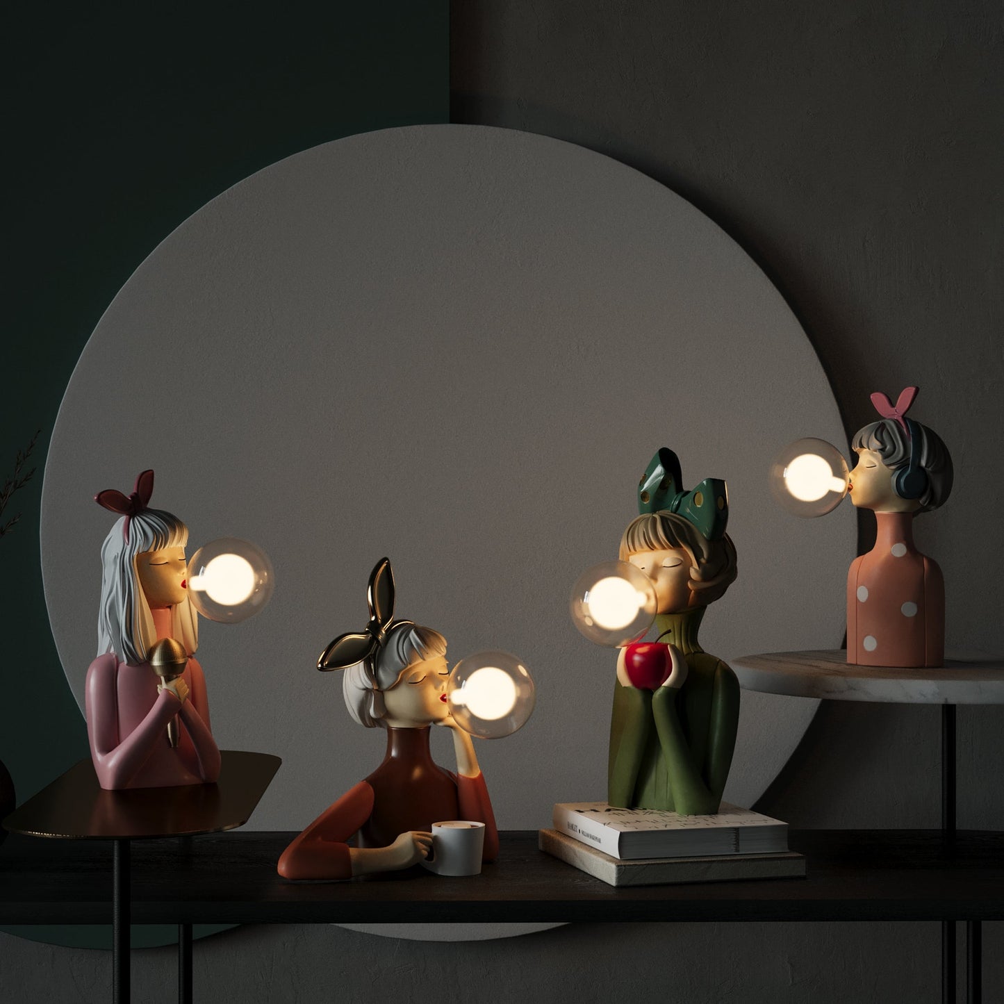 TwinkleSisters | Tischlampe
