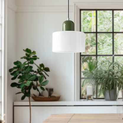 BauLume - Bauhaus Kreative Hängeleuchte aus Glas