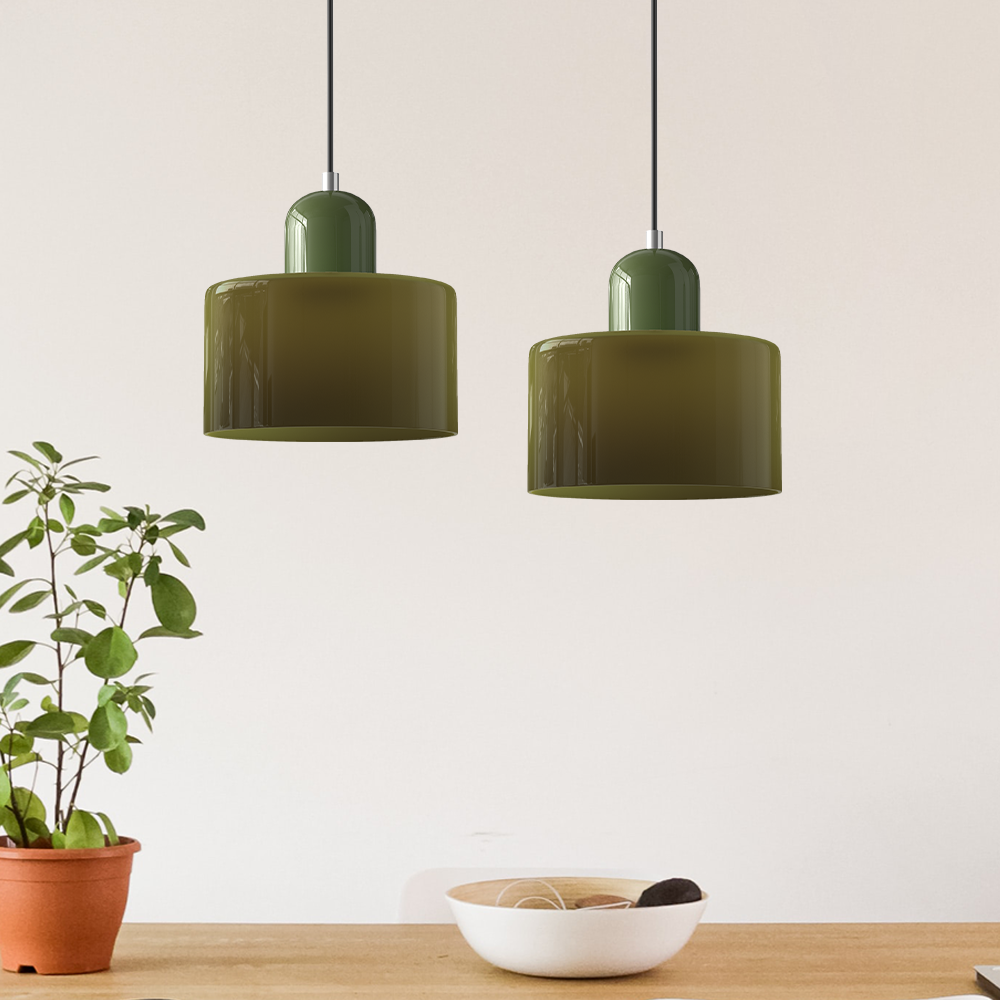 BauLume - Bauhaus Kreative Hängeleuchte aus Glas