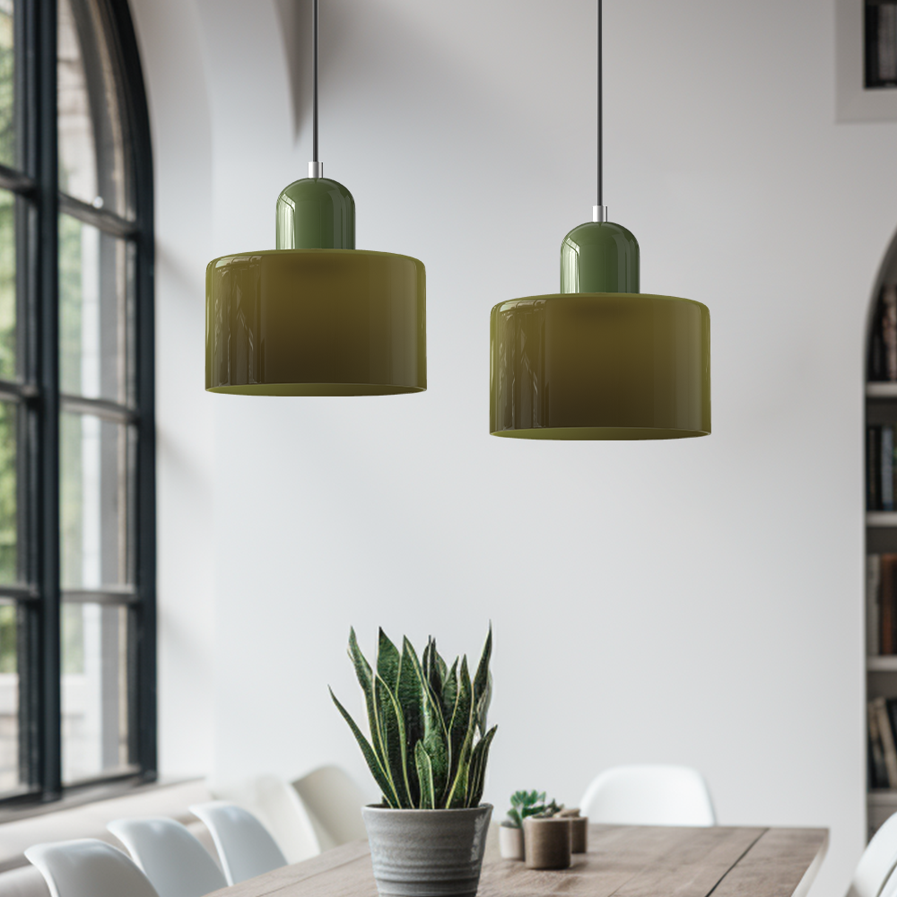 BauLume - Bauhaus Kreative Hängeleuchte aus Glas